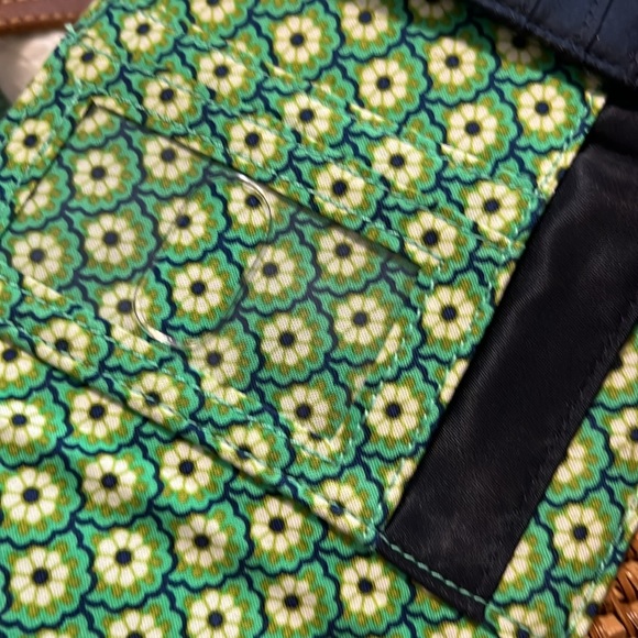 Vera Bradley Rhythm & Blues Trifold Wallet. - Picture 8 of 10